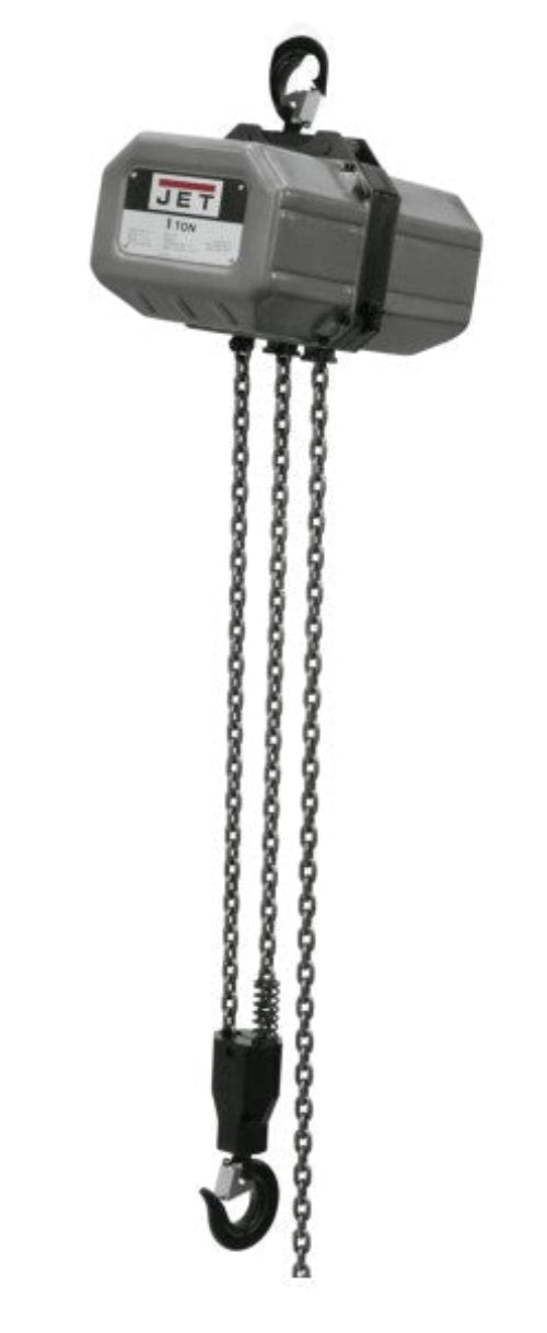 JET 132000 1SS - 3C - 20 Electric Chain Hoist | 1 Ton 20' Lift