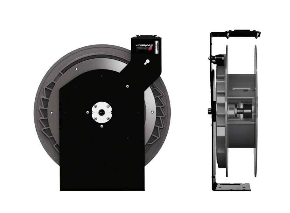 Balcrank 2140 - 005 Evolution High Pressure Hose Reel, Grease, Bare Reel Only