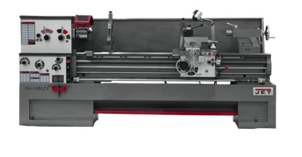 JET 321571 18" Swing, 80" Centers with Newall DP700 DRO and Taper Attachment