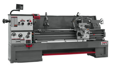 JET 321865 GH-2680ZH, 4-1/8" Bore Lathe with ACU-RITE 200S DRO & Taper Attachment