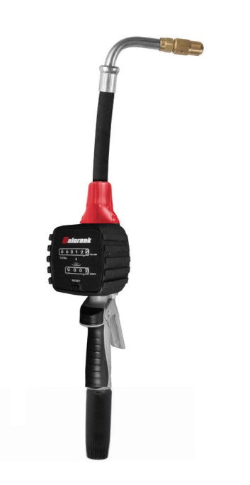 Balcrank 3330-208 Control Handle, Mechanical Oval Gear Meter, Flex 90, 1/4 Turn, Oil