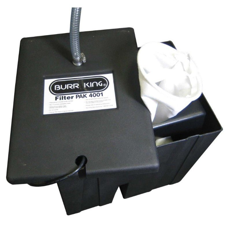 Burr King FIlterPAK 4001, Use w/ M45 Vibratory Tub