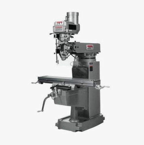 JET 690120 JTM - 1050 Mill with X - Axis Powerfeed, 3HP, 3Ph,