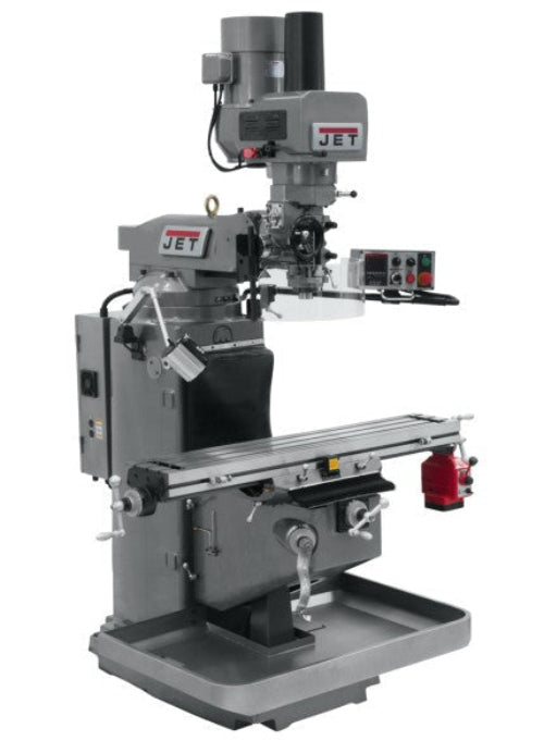 JET 690502 JTM - 949EVS Mill With X - Axis Powerfeed & Air Power Drawbar