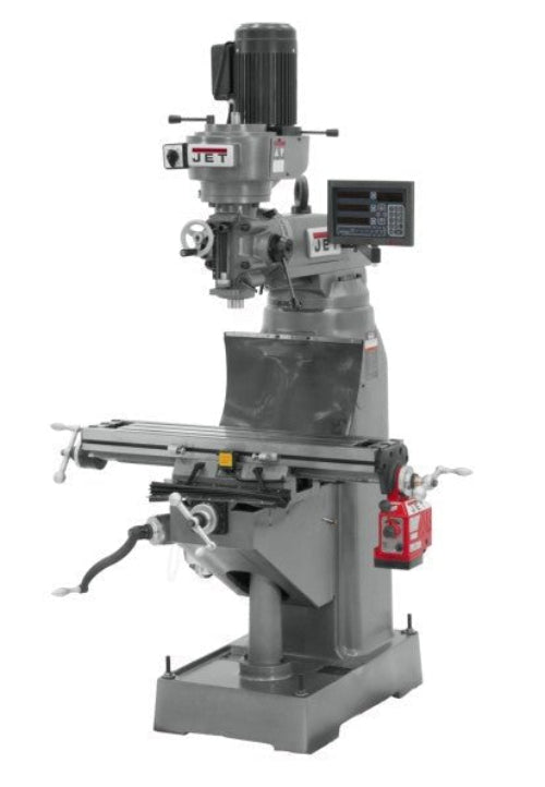 JET 691174 JVM - 836 Mill, 1 Phase, Newall DP700 DRO and X - Axis Powerfeed