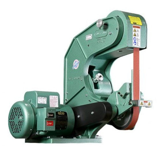 Burr King 70100 Model 760 1.5 x 60 Three Wheel Belt Grinder