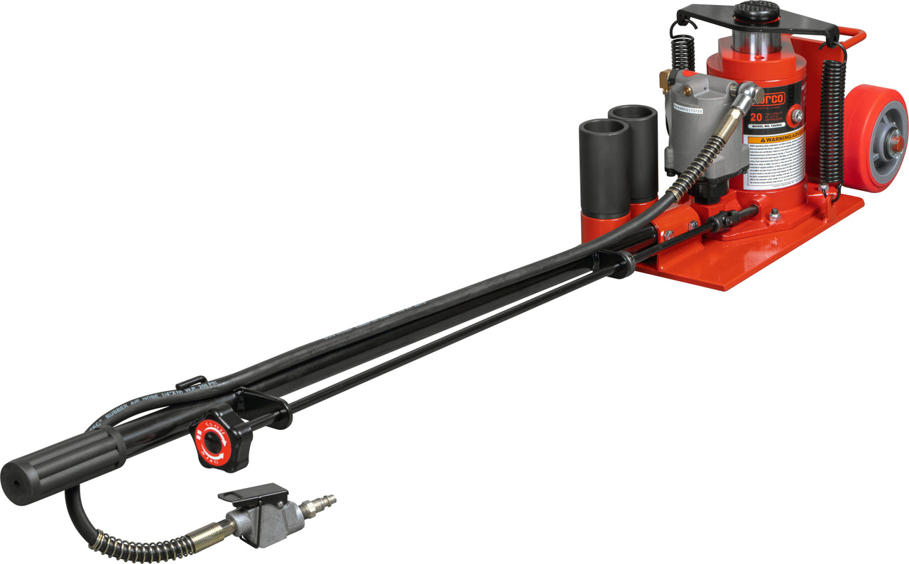 Norco Lifting 72090A 20 Ton Capacity Low Height Air Operated Hydraulic Floor Jack