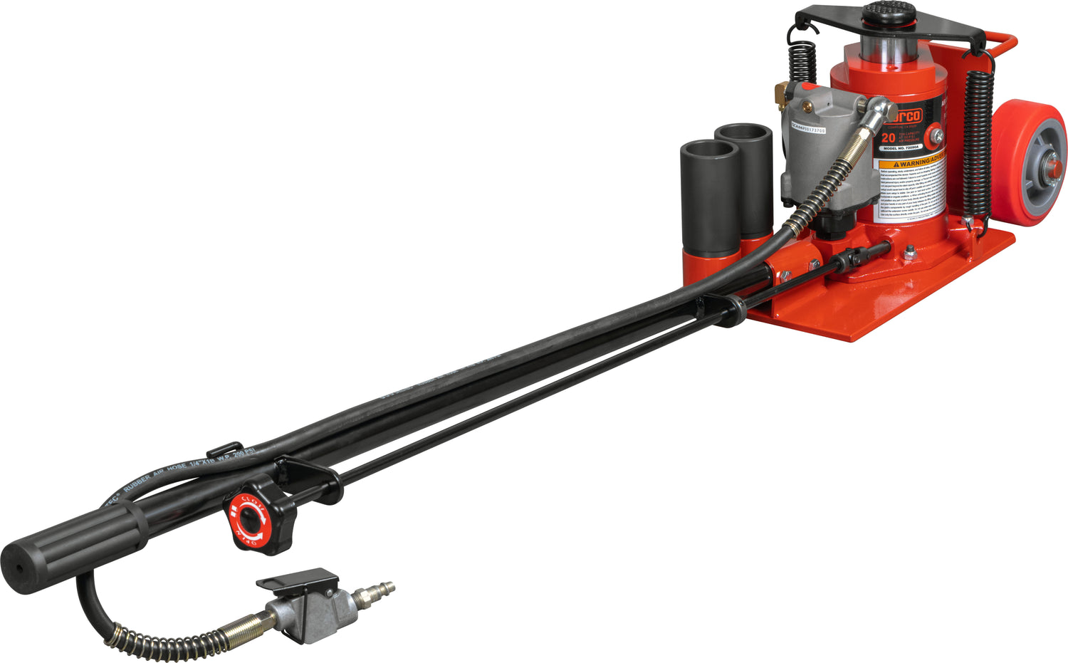 Norco Lifting 72090A 20 Ton Capacity Low Height Air Operated Hydraulic Floor Jack