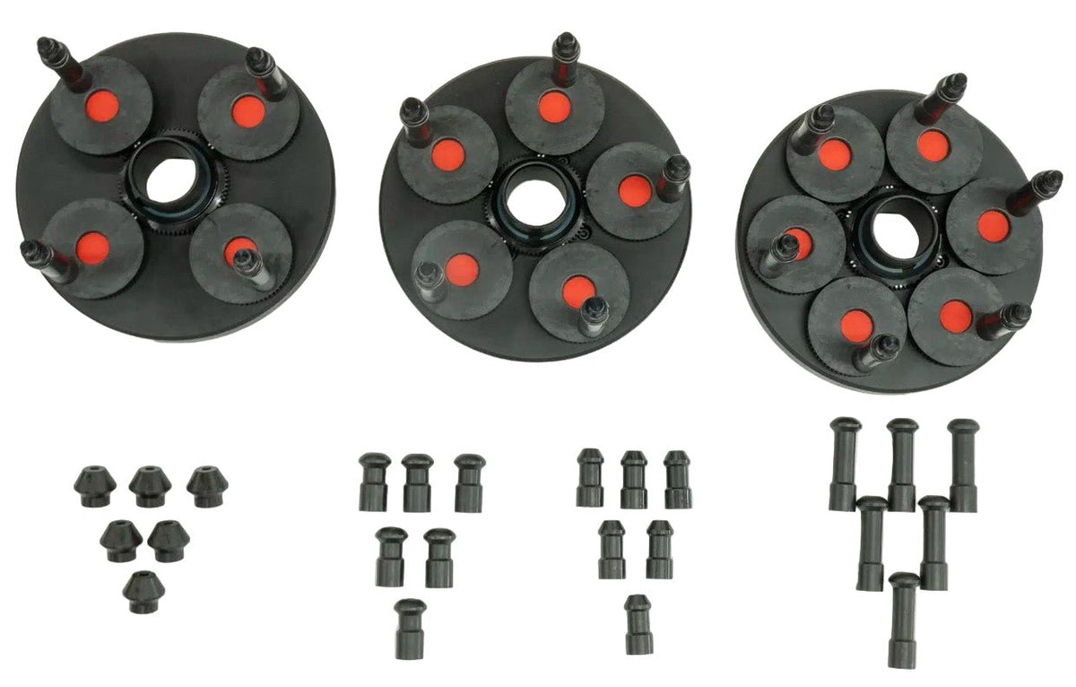 Coats 8200000400 Adjustable Pin Plate Set, 3 piece. 40mm