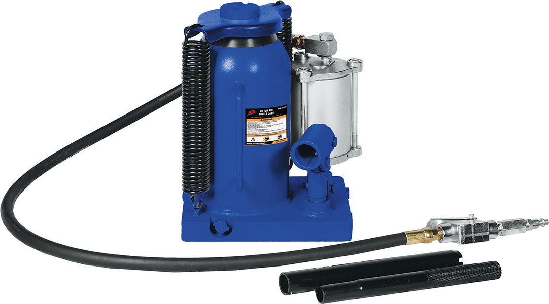 ATD 70220 20 TON HYDRAULIC AIR-ACTUATED BOTTLE JACK