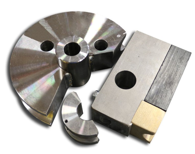 Baileigh Industrial 180 Degree 2-1/2" Round Tube Die Set 7" CLR