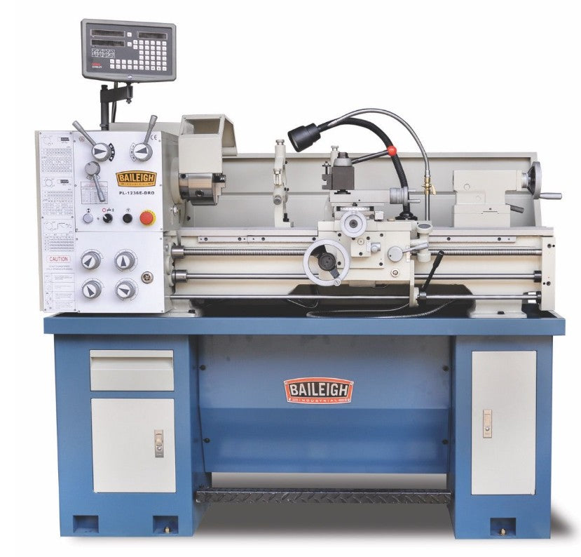 Baileigh Industrial PL-1236E-DRO Metal Lathe