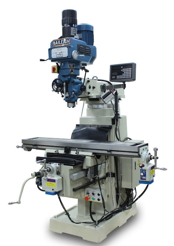 Baileigh Industrial VM-1054E-VS Variable Speed Vertical Mill