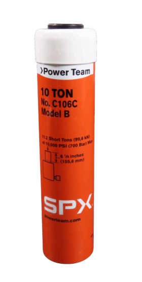 Power Team C106C 10 Ton 6 1/8" Stroke Single Acting Cylinder
