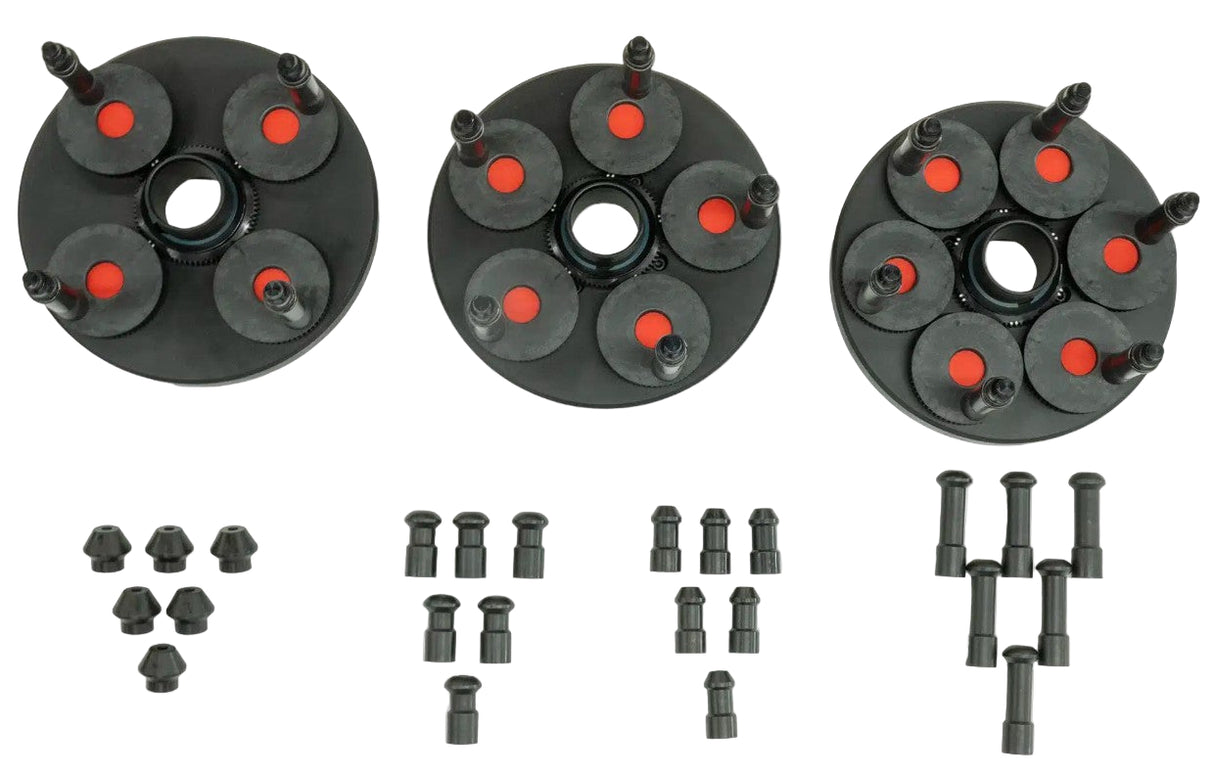 Coats 8200000400 Adjustable Pin Plate Set, 3 piece. 40mm