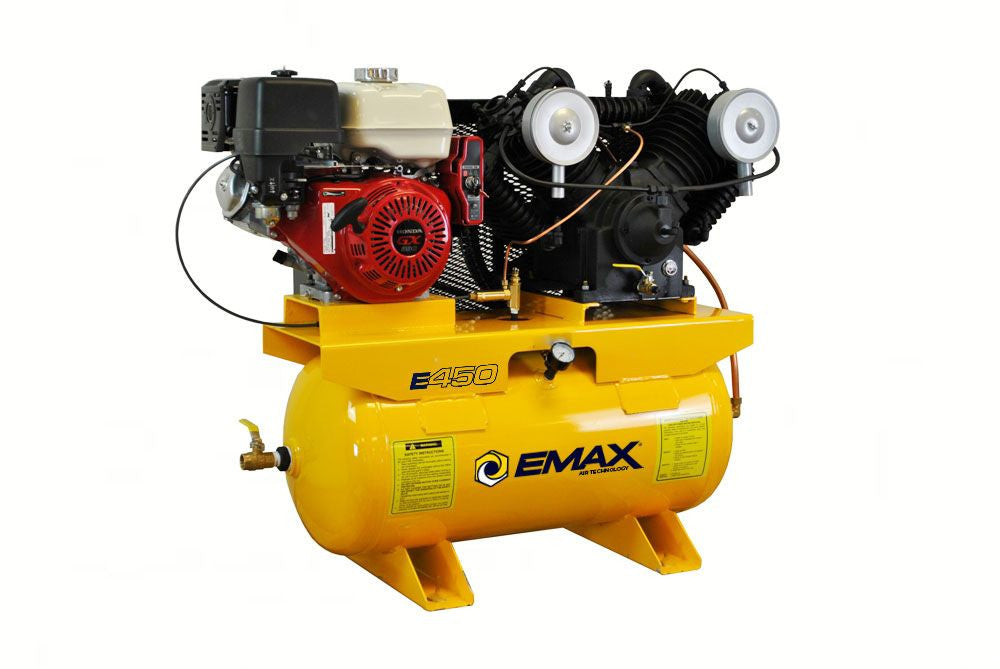 EMAX EGES1330V4 2 Stage 13 HP 30 Gallon Gas Air Compressor