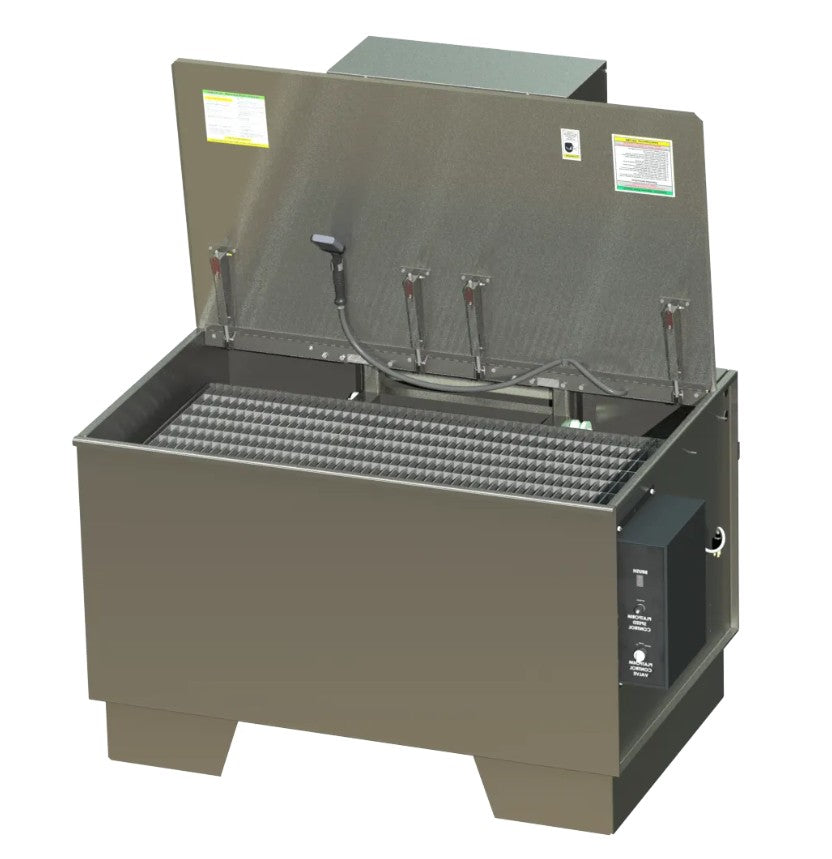 Fountain Industries EcoMaster 150, 149 Gal Heated Agitating Lift Aqueous Parts Washer 230VAC/1PH