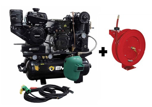 EMAX EGES14020T 3 in 1 Air Compressor with Generator and Welder