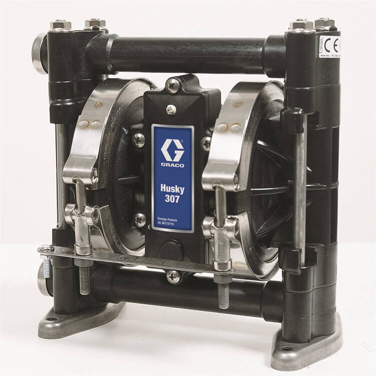 Graco D31255 3/8" NPT Husky 307 Air-Operated Diaphragm Pump