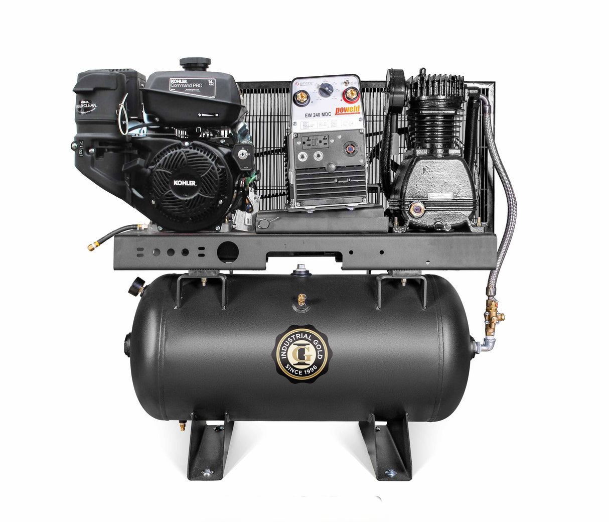 Industrial Gold CI10DEK33-GENWD 14 CFM Diesel Compressor/Generator/Welder