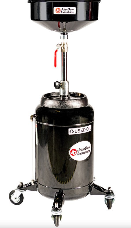 JohnDow JDI-16DC-E 16-Gallon Portable Oil Drain