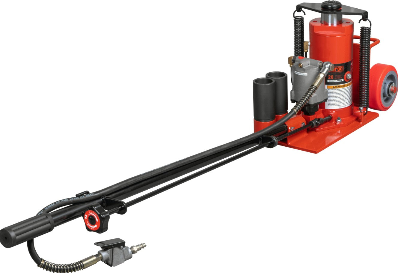 Norco Lifting 72080A 20 Ton Capacity Standard Height Air Operated Hydraulic Floor Jack
