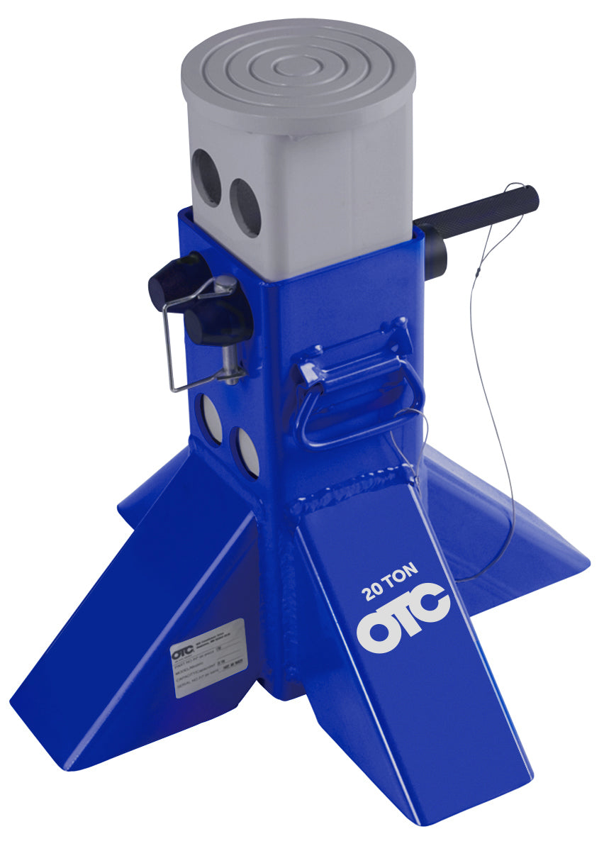 OTC S020 20 Ton Jack Stand, Permanent Tethered Pin