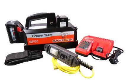 Power Team PB102P-1 Battery Powered Hydraulic Pump Single Acting