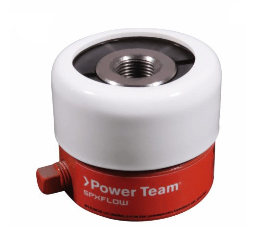 Power Team RH120 12-Ton, 5/16" Stroke, Single-Acting, Center Hole, Spring Return Cylinder