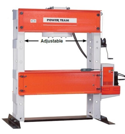 Power Team SPE20013DS 200-ton Double-Acting H-Frame Floor Press