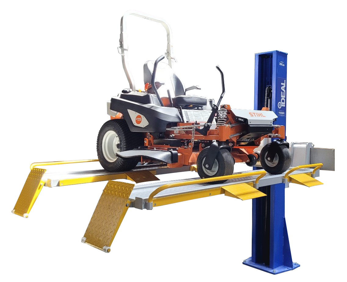 Tuxedo iDEAL SC-2K-UTV-X Single Column UTV & Mower Storage/ Service Lift
