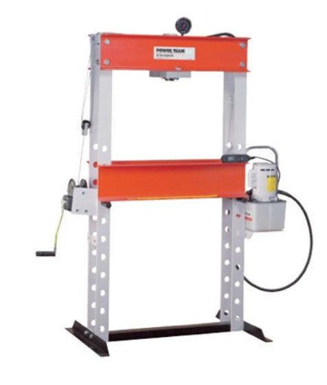 Power Team SPA556 55 ton Single Acting H Frame Floor Press