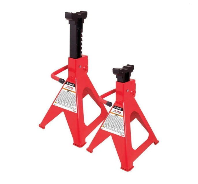 Sunex 1012C 12 Ton Jack Stands (Pair)