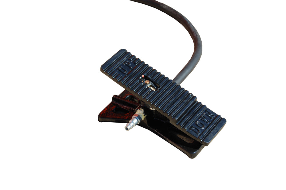 Titan SDML-1000D-BG-XLT 1000 lb. Air Operated Motorcycle Lift With Vise & Side Extensions Package