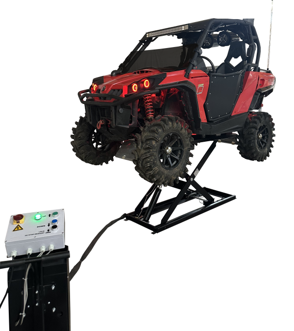 Ideal UF-2500EH-X-BLK Pro Series Frahm Engaging Utility and All Terrain Lift