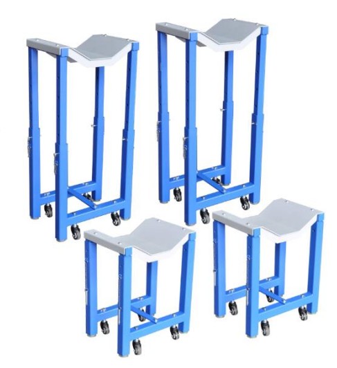 Tuxedo Ideal WHLSTDKIT-UF2500EH-X-BLK Wheel Stand Kit, Blue