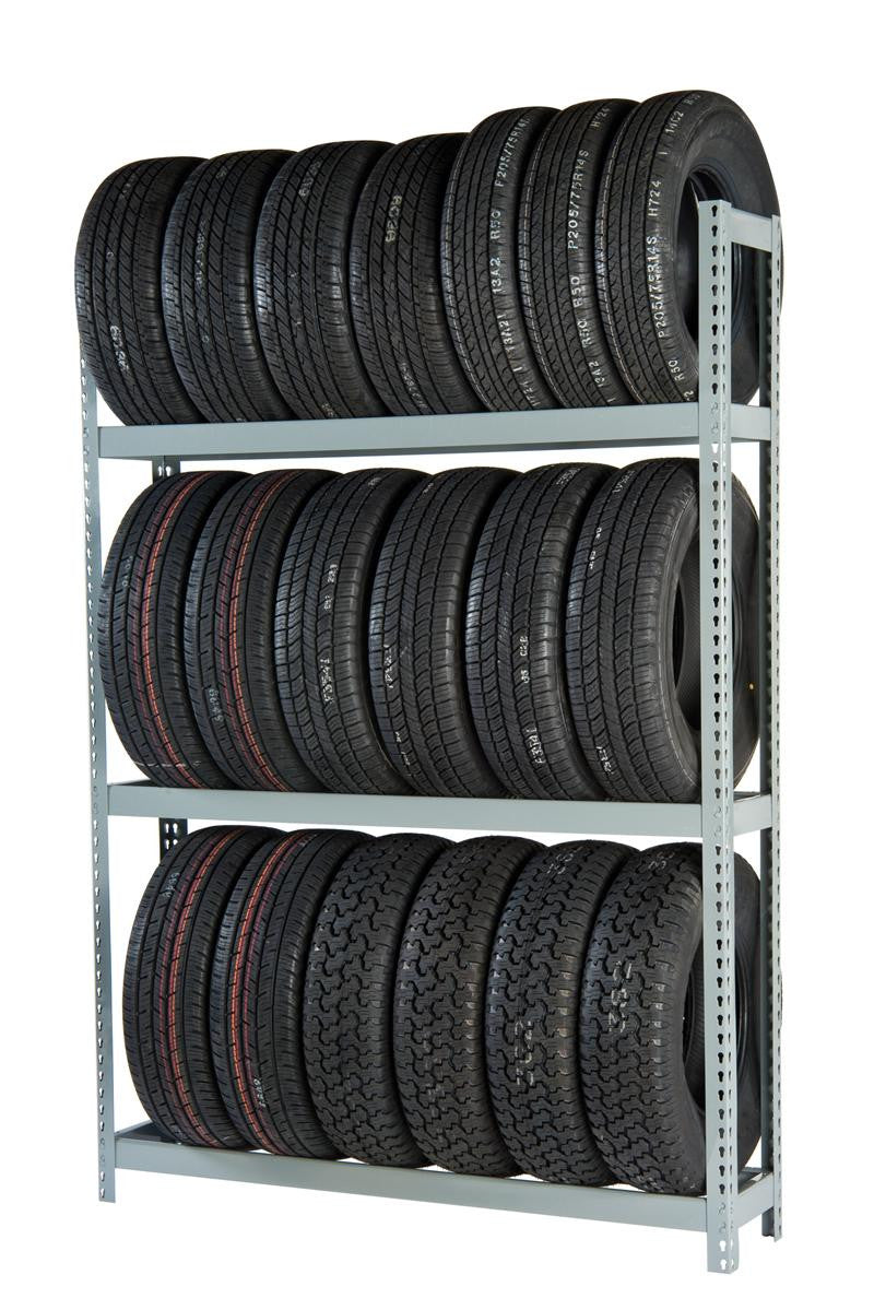 Rivetier R2-3SES 5' x 1' x 7' Automotive Tire Rack Starter