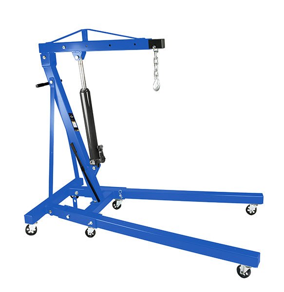 ATD 7485B 2 Ton Heavy Duty Hydraulic Folding Engine Crane
