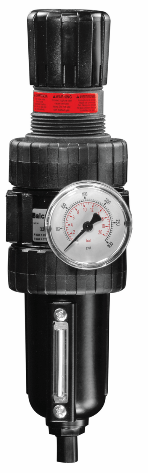 Balcrank 3260 - 033 Filter Regulator Mini Auto Drain 1/4" NPT(F)