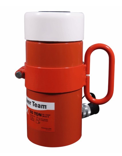 Power Team C556C 55 Ton 6.25" Stroke Single Acting Cylinder