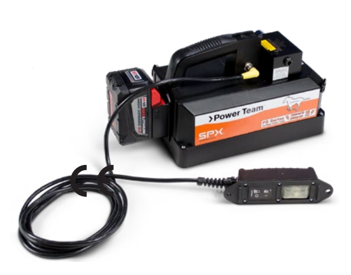 Power Team PB102-1 Battery Powered Hydraulic Pump Single Acting