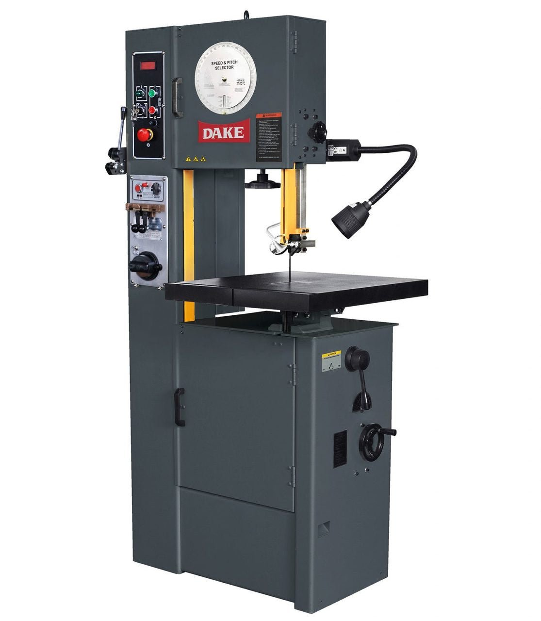 Dake 987030 - 2 V - 16 Industrial Bandsaw | 15.5" Throat, 220V/440V* 3PH - WHILE SUPPLIES LAST!