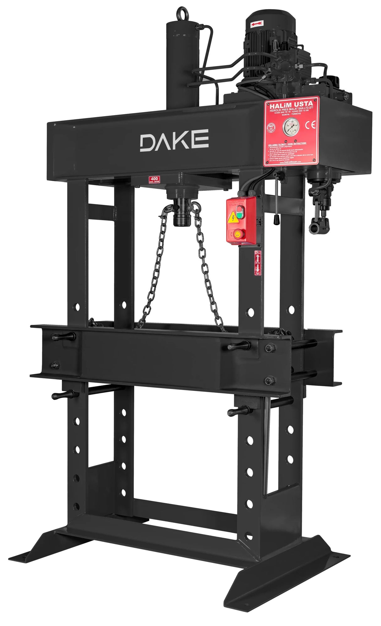 Dake EM-30 Heavy Duty Work Shop Press | 30 Ton