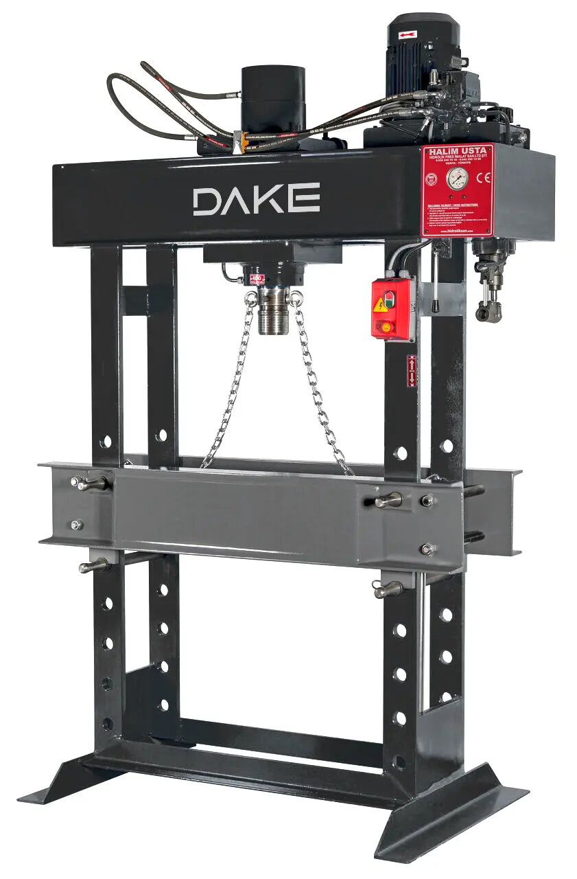 Dake EM-80 Heavy Duty Work Shop Press | 80 Ton