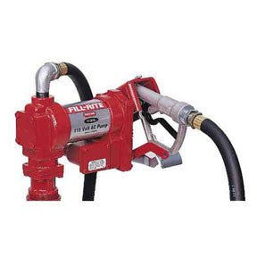 Fill - Rite FR610H 115 Volt AC Fuel Transfer Pump w/ Hose and Manual Nozzle