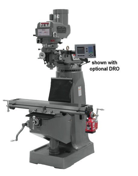 JET 690183 JTM - 4VS Mill, 3PH , X - Axis Powerfeed