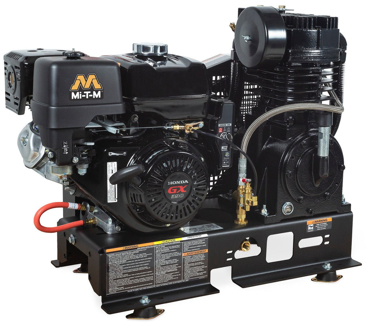 MI - T - M ABS - 13H - B Base Mounted Honda Gasoline Compressor
