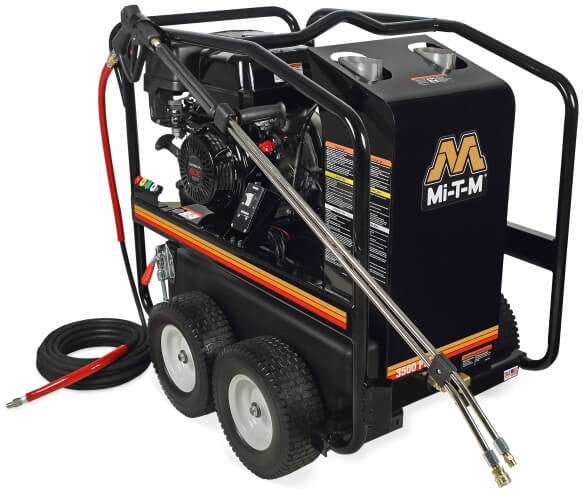 MI - T - M HSP - 3504 - 3MGK 3500 PSI Hot Water, Gasoline, Pressure Washer