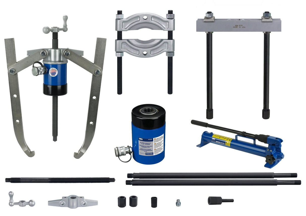 OTC 1682 17.5, 30, and 50 Ton Master Puller Set