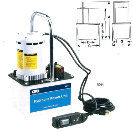 OTC 4057 RamRunner Two Stage Hydraulic Pump